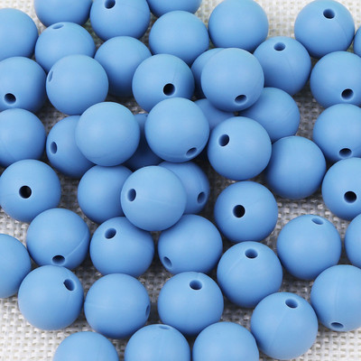 TYRY.HU Silikoniniai karoliukai 10 vnt Maisto klasės silikoniniai 12/15 mm maitinantys silikoniniai dantukų karoliukai kūdikių dantukų kaklo vėriniui „pasidaryk pats“