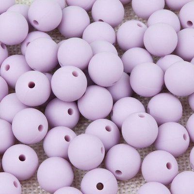 TYRY.HU Silikoniniai karoliukai 10 vnt Maisto klasės silikoniniai 12/15 mm maitinantys silikoniniai dantukų karoliukai kūdikių dantukų kaklo vėriniui „pasidaryk pats“