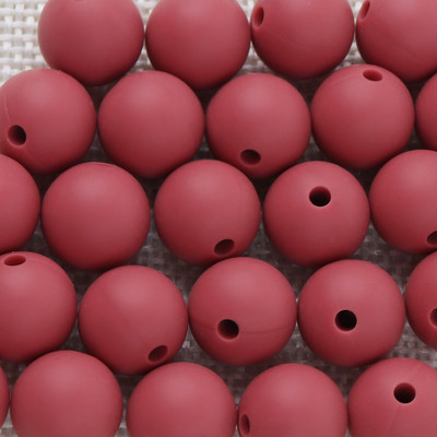 TYRY.HU Silikoniniai karoliukai 10 vnt Maisto klasės silikoniniai 12/15 mm maitinantys silikoniniai dantukų karoliukai kūdikių dantukų kaklo vėriniui „pasidaryk pats“