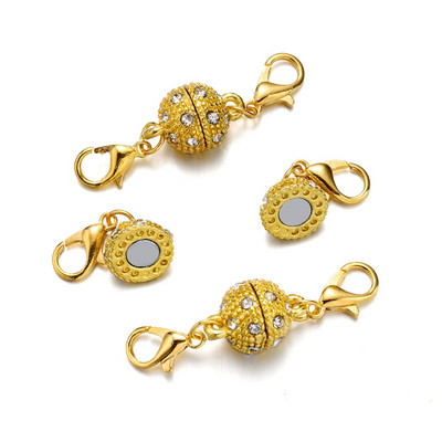 3 rinkinys Kalnų krištolinio persiko širdies magnetiniai užsegimai Odiniai laido apyrankės Magnetiniai jungčių rinkiniai, skirti papuošalams gaminti „pasidaryk pats“