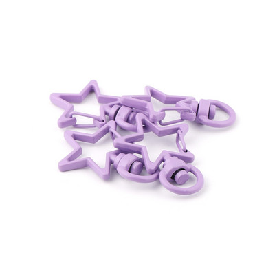 5 бр./Партида метални метални цветни куки за закопчаване на омар, пръстени за ключове, конектори за Направи си сам, занаяти, изработка на бижута, находки, аксесоари