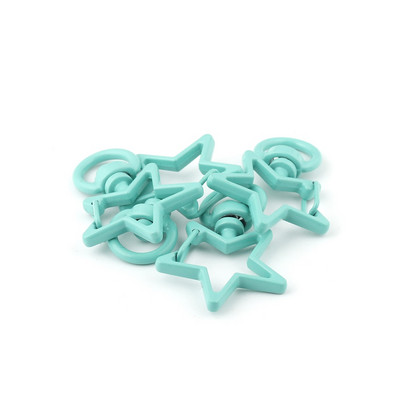 5 бр./Партида метални метални цветни куки за закопчаване на омар, пръстени за ключове, конектори за Направи си сам, занаяти, изработка на бижута, находки, аксесоари