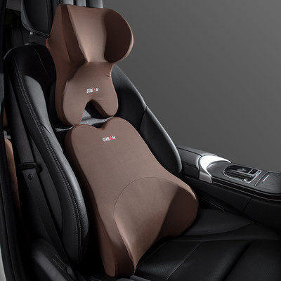 Lumbalni oslonac za automobil Naslon za glavu Jastuk za vrat Jastuk za vrat Univerzalni mekani jastuci za vrat Jastuk za automobilsku memorijsku pjenu Lumbalni jastuk za leđa