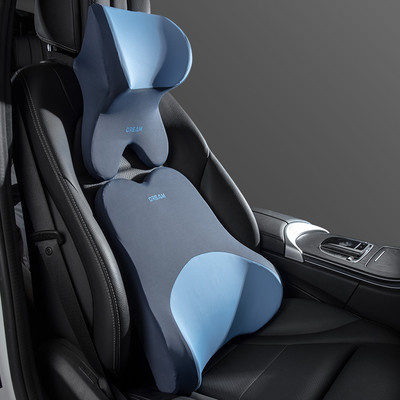 Lumbalni oslonac za automobil Naslon za glavu Jastuk za vrat Jastuk za vrat Univerzalni mekani jastuci za vrat Jastuk za automobilsku memorijsku pjenu Lumbalni jastuk za leđa