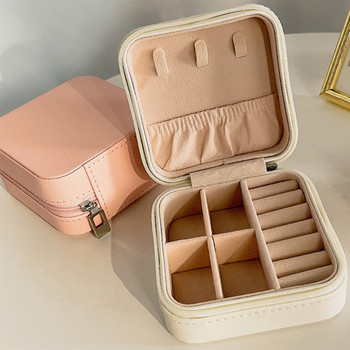 Jewelry Case Boxes Jewelry Organizer Display Travel Girls Portable Storage Jewelry Box Υψηλής ποιότητας θήκη για σκουλαρίκι Δώρα Hot