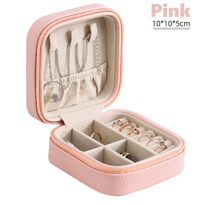 Kutije za nakit Kutije za nakit Organizator za izložbe Putovanje Djevojke Prijenosna pohrana Kutija za nakit Visokokvalitetni držač za naušnice Pokloni Hot