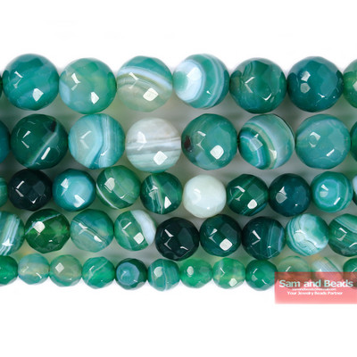 Natūralus akmuo briaunotas kavos juostelės agatas karoliukai 4,6,8,10,12 mm, renkamas dydis papuošalams gaminti PSB01