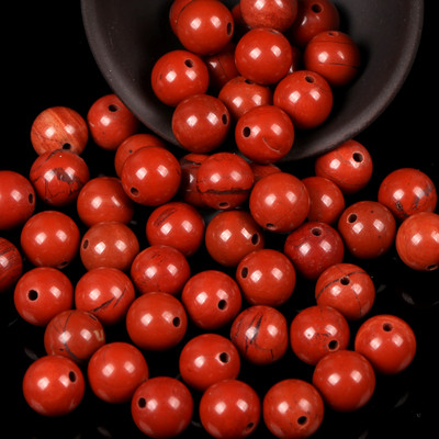 Natūralūs lipidolito akmens apvalūs laisvi tarpiniai karoliukai papuošalams gaminti „pasidaryk pats“ rankų darbo apyrankė 6/8/10/12 mm