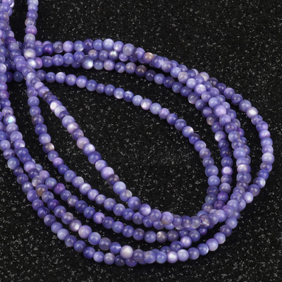 2–10 mm dabīgas baltas gliemežvāku pērļu krelles, apaļas, vaļīgas starplikas Opāla mēness akmens krelles rotaslietu izgatavošanai, sieviešu kaklarotas rokassprādzes.