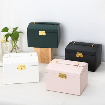 BLOONG New Layers Jewelry Organizer Box Εξαιρετική θήκη δώρου για γυναίκες για κορίτσια Δαχτυλίδι σκουλαρίκι Κολιέ αποθήκευσης