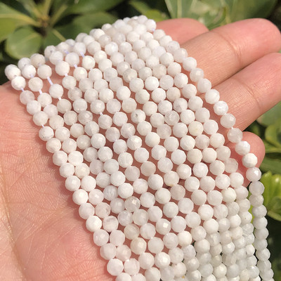 Naturaalsest sinisest safiirist ümmarguse tahvliga lahtine vaherõngas, tillukesed helmed, meisterdamine käevõru kõrvarõngavõru ehete valmistamiseks 15 tolli 2/3/4 mm