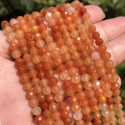 Naturaalsest sinisest safiirist ümmarguse tahvliga lahtine vaherõngas, tillukesed helmed, meisterdamine käevõru kõrvarõngavõru ehete valmistamiseks 15 tolli 2/3/4 mm