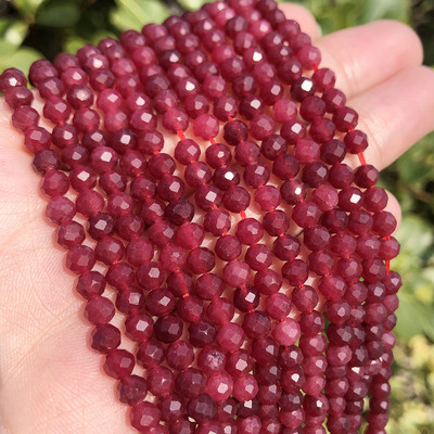 Naturaalsest sinisest safiirist ümmarguse tahvliga lahtine vaherõngas, tillukesed helmed, meisterdamine käevõru kõrvarõngavõru ehete valmistamiseks 15 tolli 2/3/4 mm