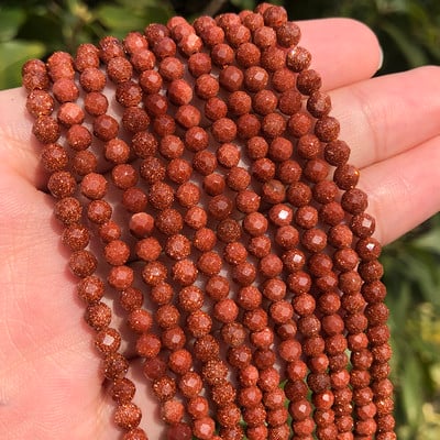 Naturaalsest sinisest safiirist ümmarguse tahvliga lahtine vaherõngas, tillukesed helmed, meisterdamine käevõru kõrvarõngavõru ehete valmistamiseks 15 tolli 2/3/4 mm