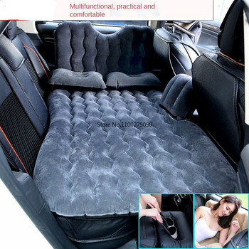 Αερόστρωμα αυτοκινήτου Φουσκωτό κρεβάτι φουσκωτό κρεβάτι αυτοκινήτου SUV Διαθέσιμος εξοπλισμός κεφαλής Προμήθειες στρώματος ταξιδιού αυτοκινήτου Β