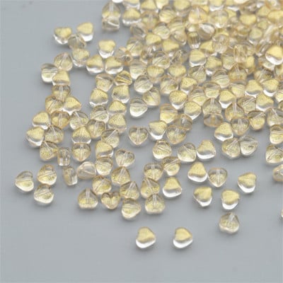 50 db/tétel 8 mm-es matt színátmenetes színű csillaggyöngyök cseh üveg laza távtartó gyöngyök ékszerkészítéshez, kézzel készített barkács kiegészítők