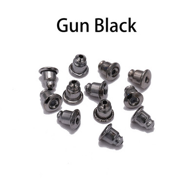 50-200 kom/lot Nasloni za naušnice Poleđine Čepovi Svici Nalazi za uši DIY Blokirani čepovi Poleđine naušnica Čepovi Dodaci za uho Potrepštine