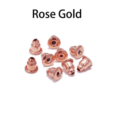 50-200 kom/lot Nasloni za naušnice Poleđine Čepovi Svici Nalazi za uši DIY Blokirani čepovi Poleđine naušnica Čepovi Dodaci za uho Potrepštine