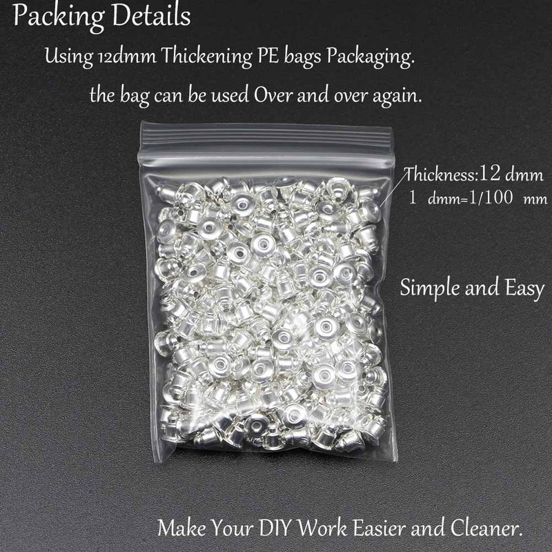 50-200 kom/lot Nasloni za naušnice Poleđine Čepovi Svici Nalazi za uši DIY Blokirani čepovi Poleđine naušnica Čepovi Dodaci za uho Potrepštine