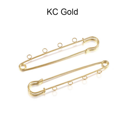 10 бр./лот безопасни игли брошка празна основа брошка игли 50/80/90 мм игли 3/5 пръстени игла за бижута за аксесоари за производство на бижута