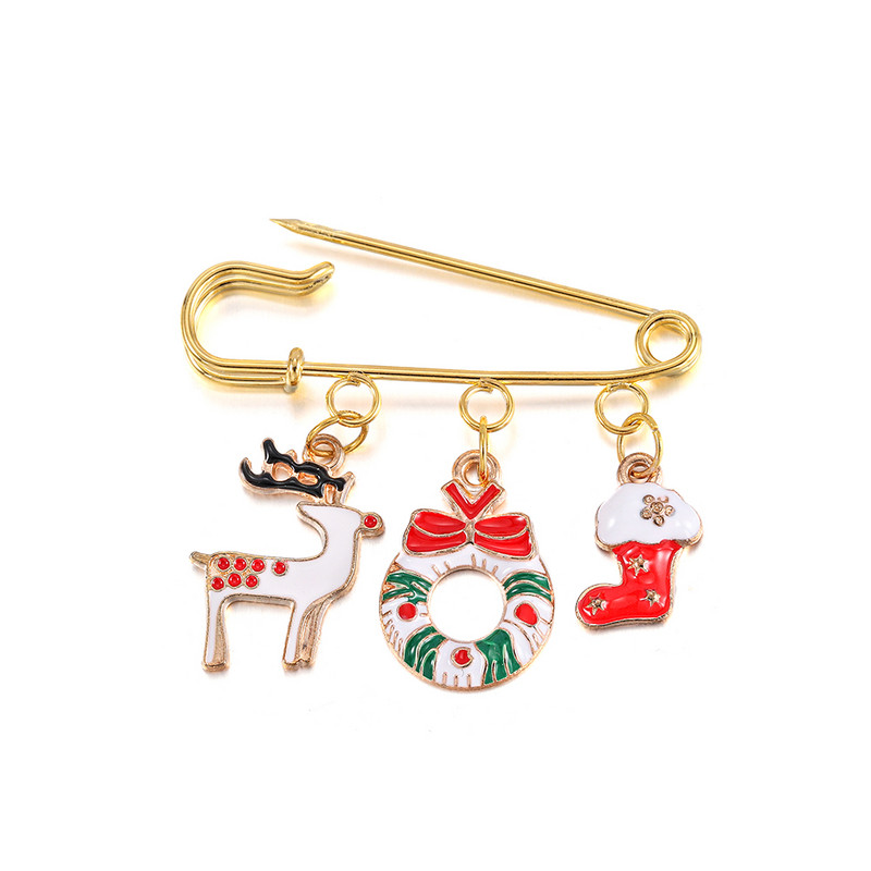 10 бр./лот безопасни игли брошка празна основа брошка игли 50/80/90 мм игли 3/5 пръстени игла за бижута за аксесоари за производство на бижута