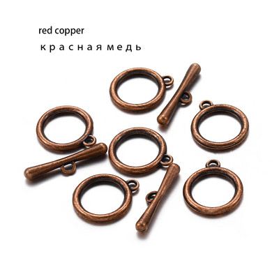 10/20 комплекта/лот злато/розово злато OT превключващи закопчалки Конектори за Направи си сам гривна Колие Изработка на бижута Консумативи за намиране Аксесоари