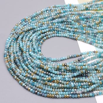 Нови 2 mm 170 бр. Фасетирани кристални стъклени мъниста Seed Rondelle Crystal Loose Spacer Beads за изработка на бижута Направи си сам огърлица, гривна