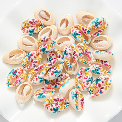 10/20/40 komada obojenih prirodnih morskih školjki školjke perle za pješčanu plažu Izrada nakita DIY Ogrlica Narukvica Dodaci