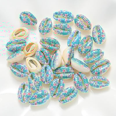 10/20/40 komada obojenih prirodnih morskih školjki školjke perle za pješčanu plažu Izrada nakita DIY Ogrlica Narukvica Dodaci