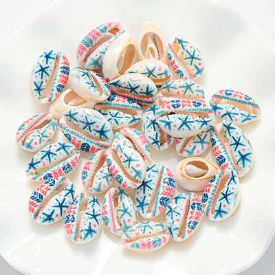 10/20/40 komada obojenih prirodnih morskih školjki školjke perle za pješčanu plažu Izrada nakita DIY Ogrlica Narukvica Dodaci