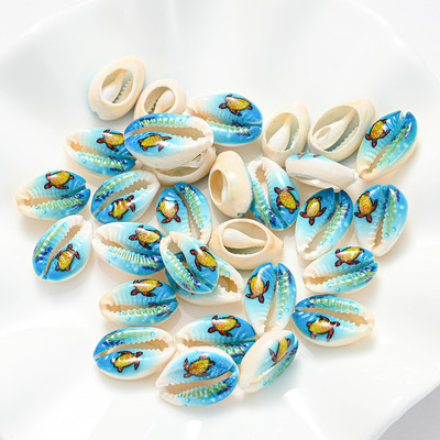 10/20/40 komada obojenih prirodnih morskih školjki školjke perle za pješčanu plažu Izrada nakita DIY Ogrlica Narukvica Dodaci