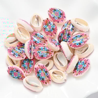 10/20/40 komada obojenih prirodnih morskih školjki školjke perle za pješčanu plažu Izrada nakita DIY Ogrlica Narukvica Dodaci