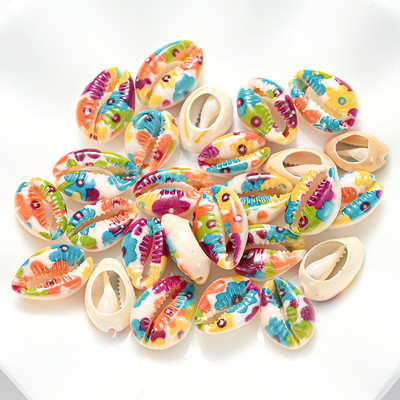 10/20/40 komada obojenih prirodnih morskih školjki školjke perle za pješčanu plažu Izrada nakita DIY Ogrlica Narukvica Dodaci