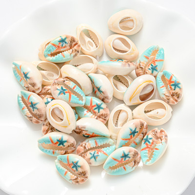 10/20/40 komada obojenih prirodnih morskih školjki školjke perle za pješčanu plažu Izrada nakita DIY Ogrlica Narukvica Dodaci