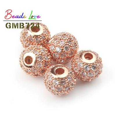 3 tk/partii CZ vaherõngas ümmargune rant 4mm 6mm 8mm 10mm 12mm messingist Micro Pave kuupmeetrist tsirkooniumoksiidi helmed ehete valmistamiseks isetehtud võlukeste käevõru
