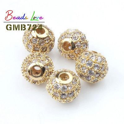3 tk/partii CZ vaherõngas ümmargune rant 4mm 6mm 8mm 10mm 12mm messingist Micro Pave kuupmeetrist tsirkooniumoksiidi helmed ehete valmistamiseks isetehtud võlukeste käevõru