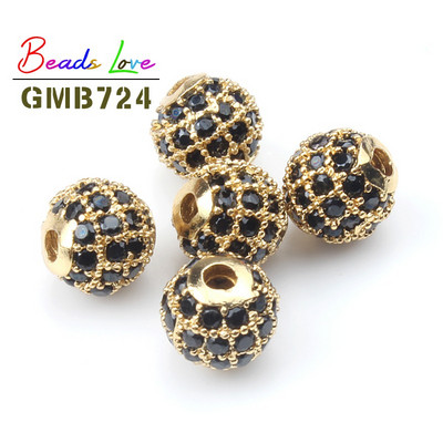3 tk/partii CZ vaherõngas ümmargune rant 4mm 6mm 8mm 10mm 12mm messingist Micro Pave kuupmeetrist tsirkooniumoksiidi helmed ehete valmistamiseks isetehtud võlukeste käevõru
