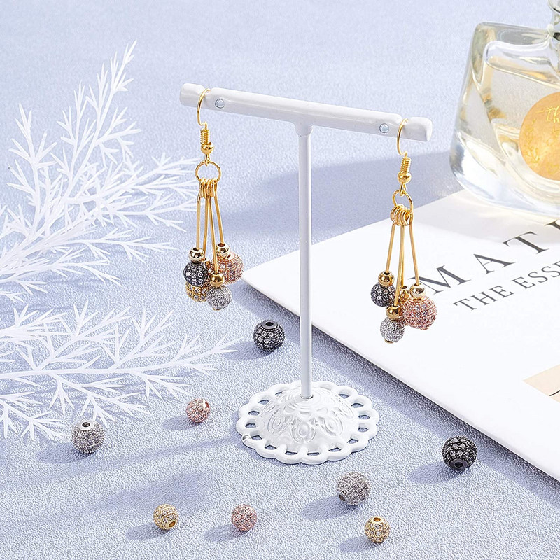 3 tk/partii CZ vaherõngas ümmargune rant 4mm 6mm 8mm 10mm 12mm messingist Micro Pave kuupmeetrist tsirkooniumoksiidi helmed ehete valmistamiseks isetehtud võlukeste käevõru