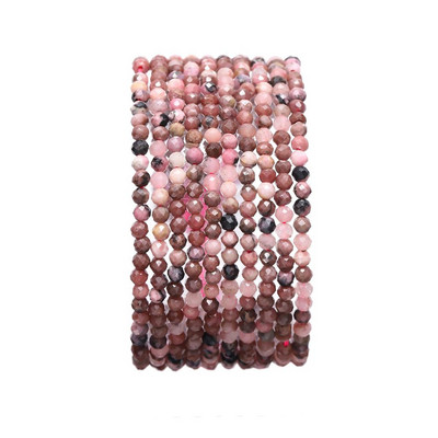 Mărgele mici de piatră naturală Turmalină 2/3/4mm Cuarț Ametist Agate Mărgele fațetate de cristal pentru realizarea de bijuterii Brățară DIY