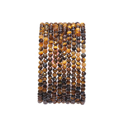 Mărgele mici de piatră naturală Turmalină 2/3/4mm Cuarț Ametist Agate Mărgele fațetate de cristal pentru realizarea de bijuterii Brățară DIY