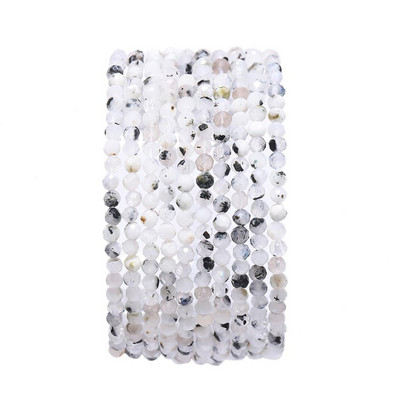 Mărgele mici de piatră naturală Turmalină 2/3/4mm Cuarț Ametist Agate Mărgele fațetate de cristal pentru realizarea de bijuterii Brățară DIY