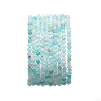 Mărgele mici de piatră naturală Turmalină 2/3/4mm Cuarț Ametist Agate Mărgele fațetate de cristal pentru realizarea de bijuterii Brățară DIY