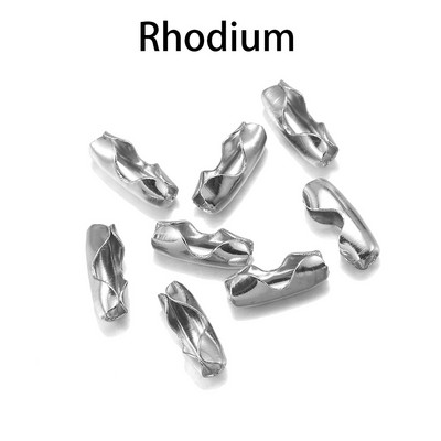 200 buc/lot diametru 1,5/2/2,4/3,2 mm conectori pentru lanțuri cu bile închizători conectori pentru bricolaj descoperiri de bijuterii
