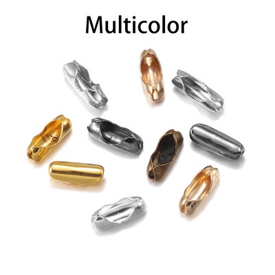 200 buc/lot diametru 1,5/2/2,4/3,2 mm conectori pentru lanțuri cu bile închizători conectori pentru bricolaj descoperiri de bijuterii