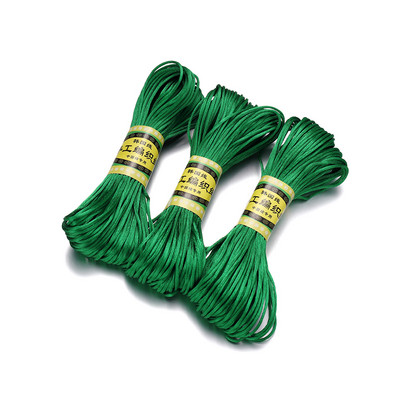 20 metri/lot 1,5 mm șnur din nailon poliester șir pentru bricolaj mărgele îmbrăcăminte meșteșuguri brățară colier accesorii pentru fabricarea de bijuterii