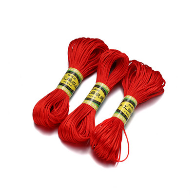 20 metri/lot 1,5 mm șnur din nailon poliester șir pentru bricolaj mărgele îmbrăcăminte meșteșuguri brățară colier accesorii pentru fabricarea de bijuterii