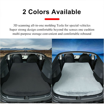 Νέα στρώματα αυτοκινήτου στρώματα αυτοκινήτου Μαξιλάρι για κάμπινγκ Μαξιλάρια καναπέδων Είδη ταξιδιού Essential για εξωτερικούς χώρους για Tesla Model Y 2022 Αξεσουάρ Ανταλλακτικά αυτοκινήτων