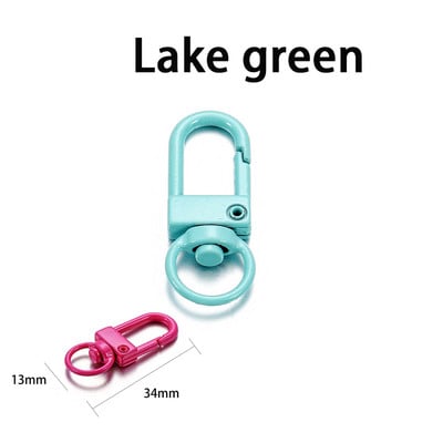 10 kom/lot 12*33 mm zlatna ploča, rotirajuća kopča za pse, kopča za torbu od legure cinka, kuka, kopča, privjesak za ključeve, konektori za DIY pribor za izradu nakita