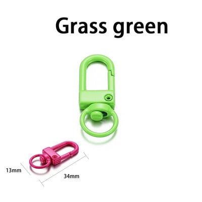 10 kom/lot 12*33 mm zlatna ploča, rotirajuća kopča za pse, kopča za torbu od legure cinka, kuka, kopča, privjesak za ključeve, konektori za DIY pribor za izradu nakita