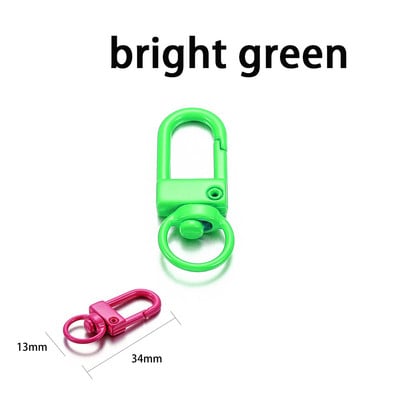 10 kom/lot 12*33 mm zlatna ploča, rotirajuća kopča za pse, kopča za torbu od legure cinka, kuka, kopča, privjesak za ključeve, konektori za DIY pribor za izradu nakita